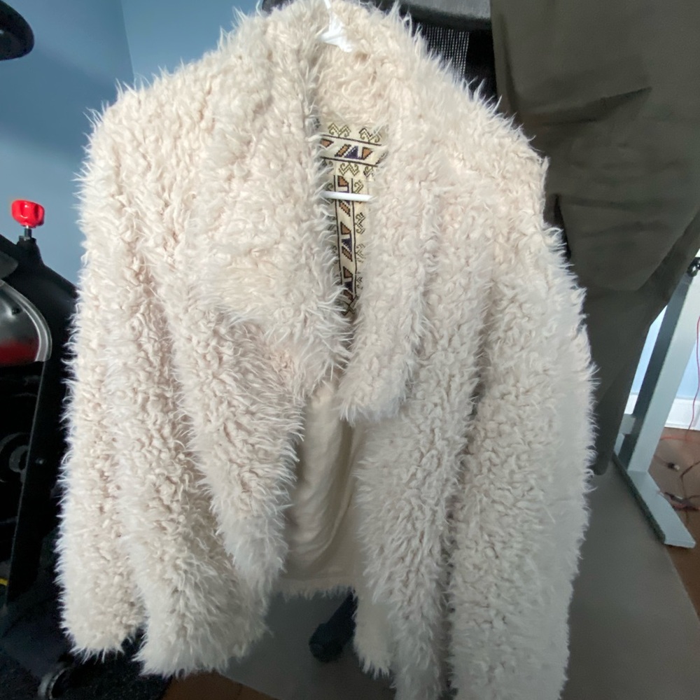 Oversized Free People Sherpa Jacket